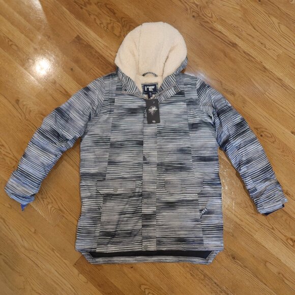 LANDS END BOYS XXL expedition down coat parka ski snow waterproof warm winter - Picture 11 of 14